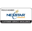 proud member of nexstar network customer service excellence graphic
